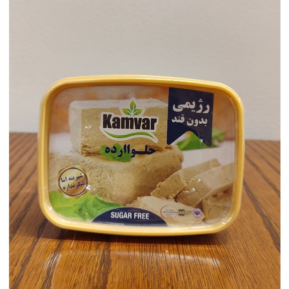 حلوا ارده رژیمی و بدون قند کامور