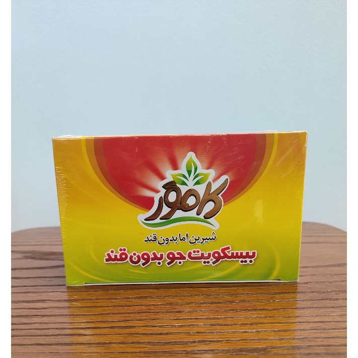 بیسکوییت جو بدون قند کامور
